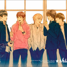 Схема вышивки «Shinee»