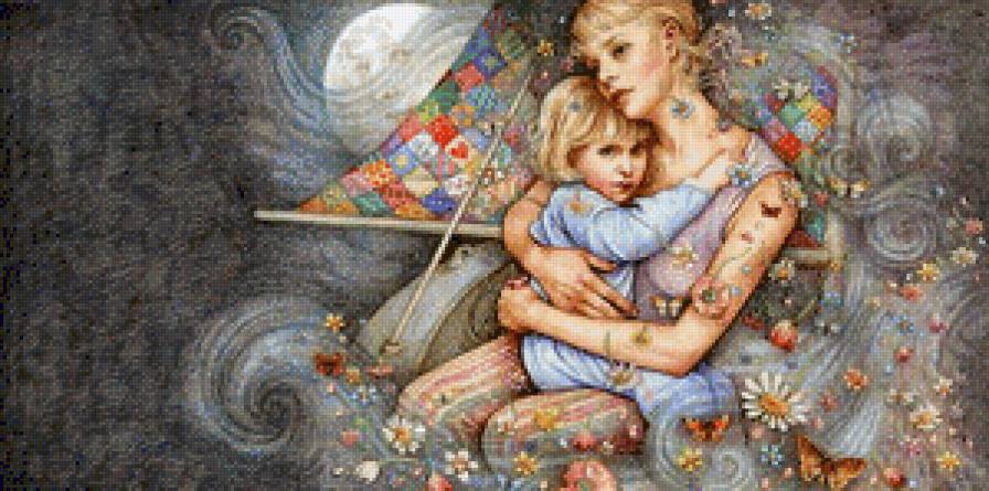 Колыбельная - мать ребенок - предпросмотр