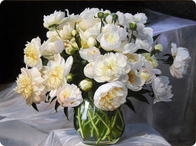 букет пионов - оригинал