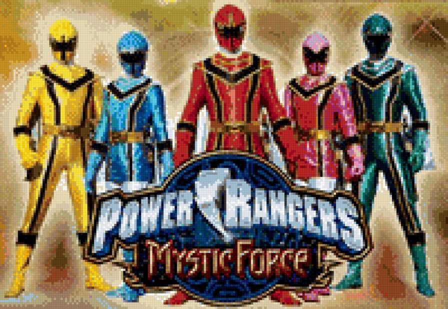 power rangers - power rangers, power rangers mystic force, prmf, рэйнджеры - предпросмотр