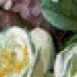 Предпросмотр схемы вышивки «букет с сиренью и розами» (№656843)
