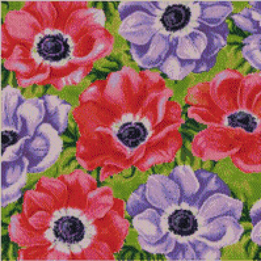 подушка - подушка, цветы - предпросмотр