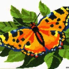 Схема вышивки «Бабочка»