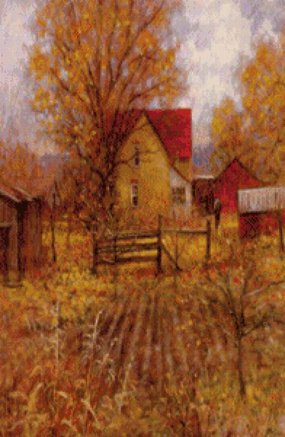 В желтых тонах осени - предпросмотр