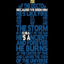 Схема вышивки «T.A.R.D.I.S»