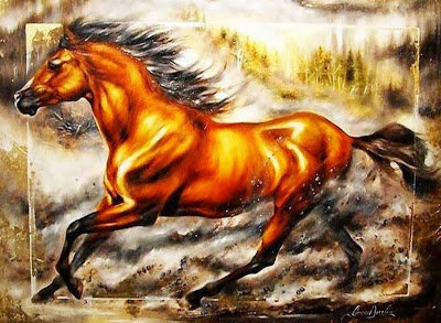 В движении - мир животных (лошади) - оригинал