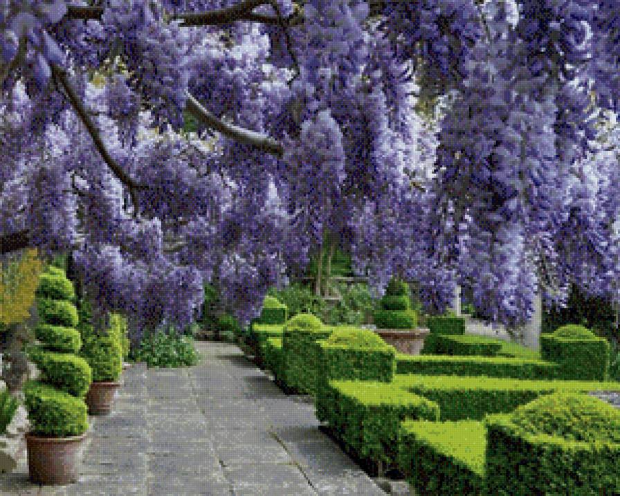 Англия. Поместье Айфорд Мэнор - природа, англия, пейзаж, сад - предпросмотр