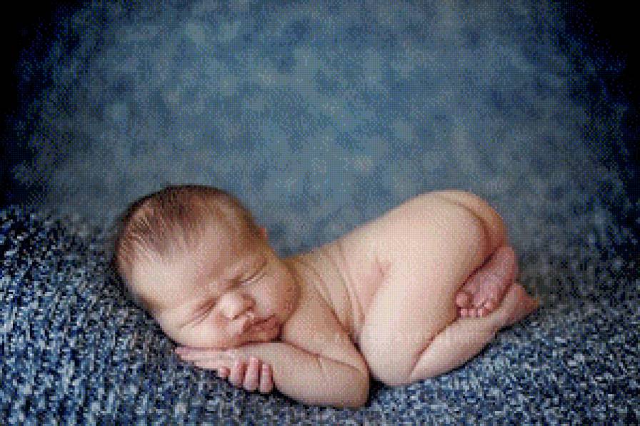 Малыш спит - сон, малыш, нежность, ребенок - предпросмотр