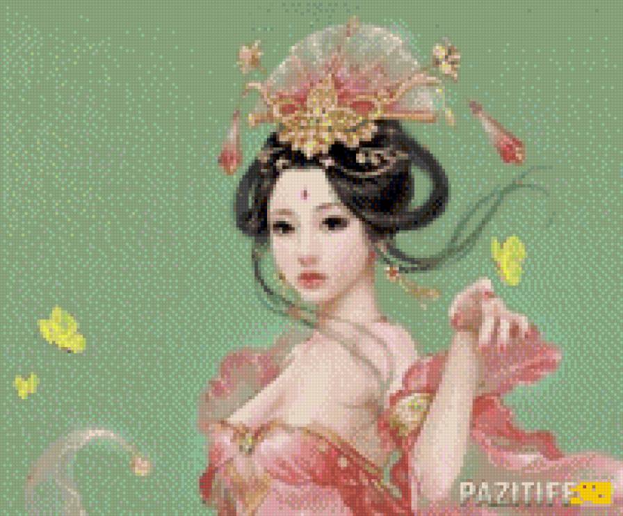 восточная девушка2 - фентези, девушка - предпросмотр