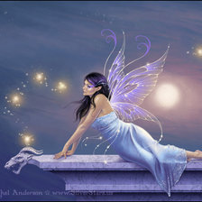 Схема вышивки «фея»