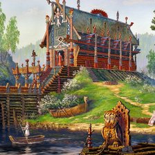 Сказочный пейзаж-5