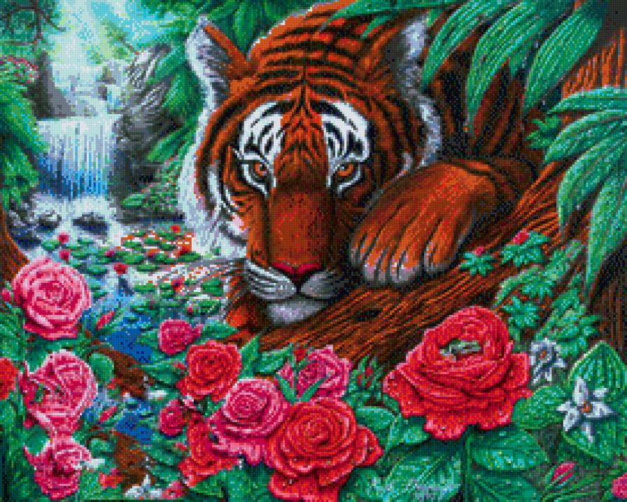 тигр - тигры, тигр, природа, кошки, животные, джунгли, хищники - предпросмотр