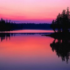 Схема вышивки «Закат»