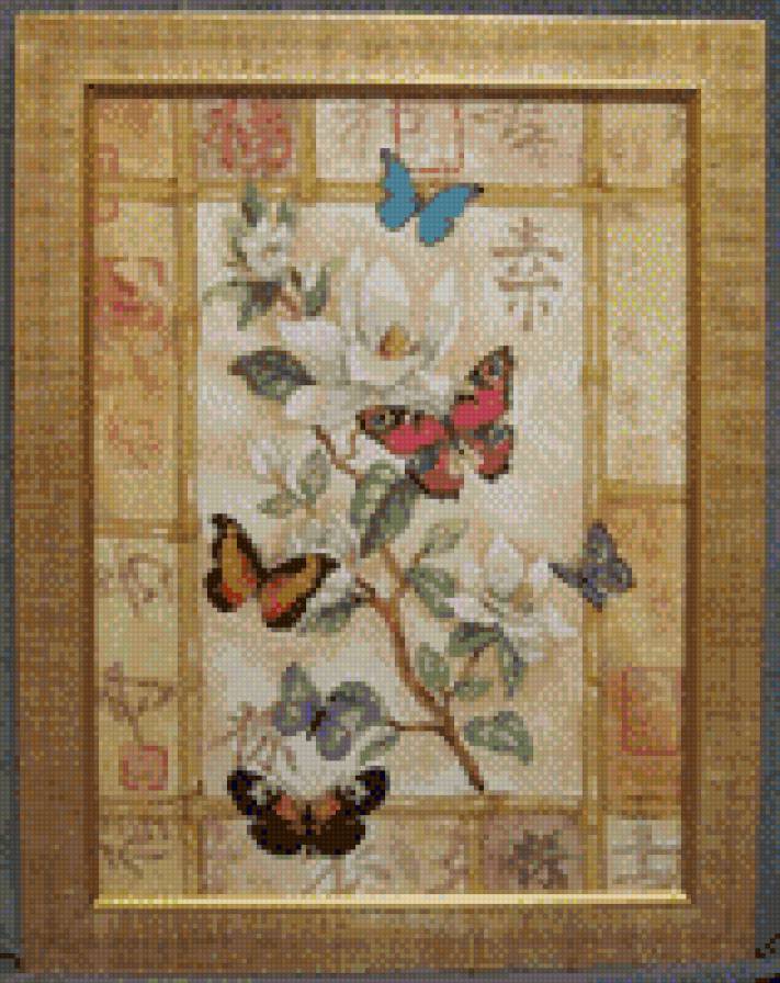 бабочки - предпросмотр