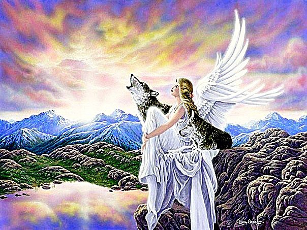 ангел и волки - фентези - оригинал