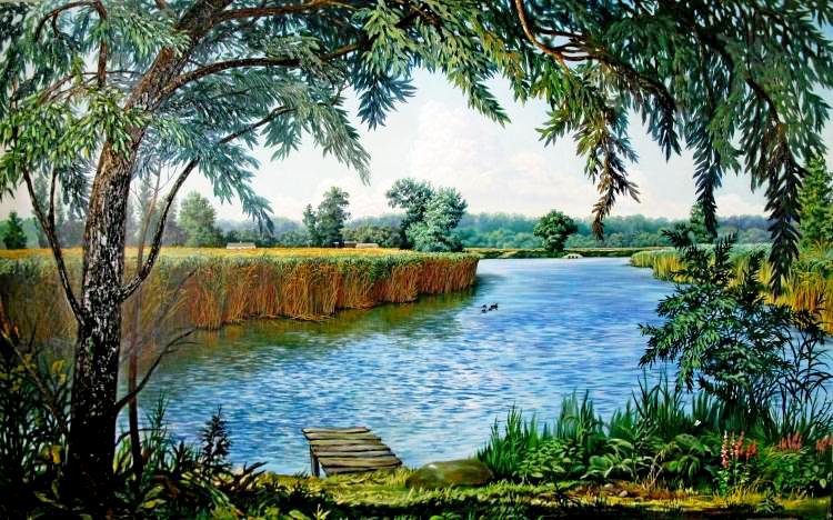 русский пейзаж - пейзаж - оригинал