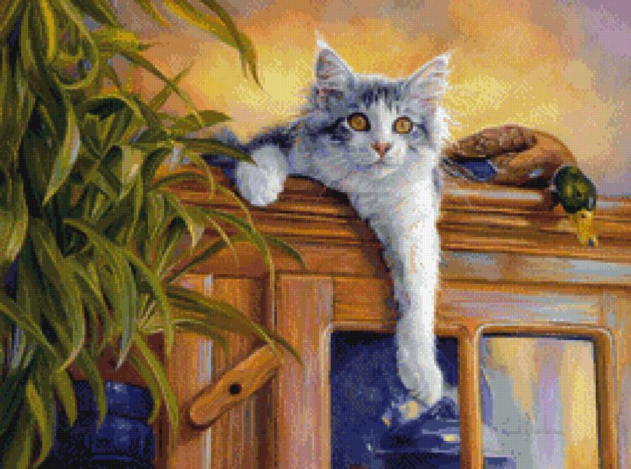 Егоза - кот, домашние животные - предпросмотр