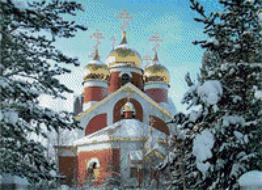 №662828 - храмы, зима - предпросмотр