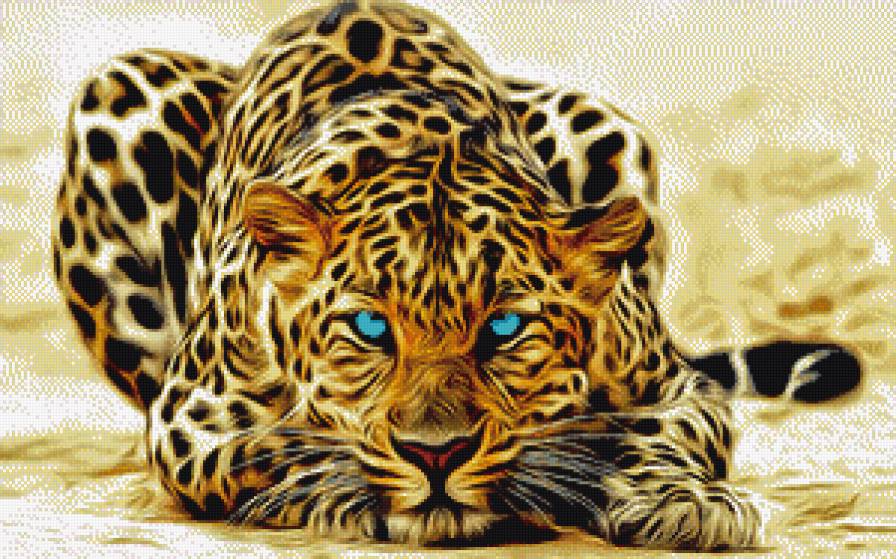 леопард - животные, кошки - предпросмотр