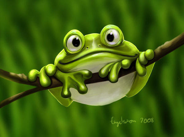 Лягушка - животные, лягушка - оригинал