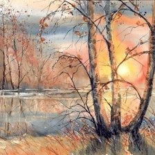 Схема вышивки «Весна»