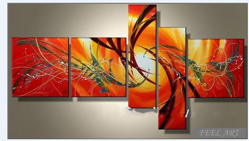 Авангард - сегментированные картины - оригинал