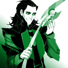 Схема вышивки «Локи»