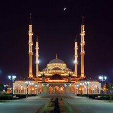Схема вышивки «Мечеть Сердце»
