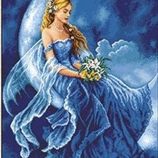 Схема вышивки «Фея луны»