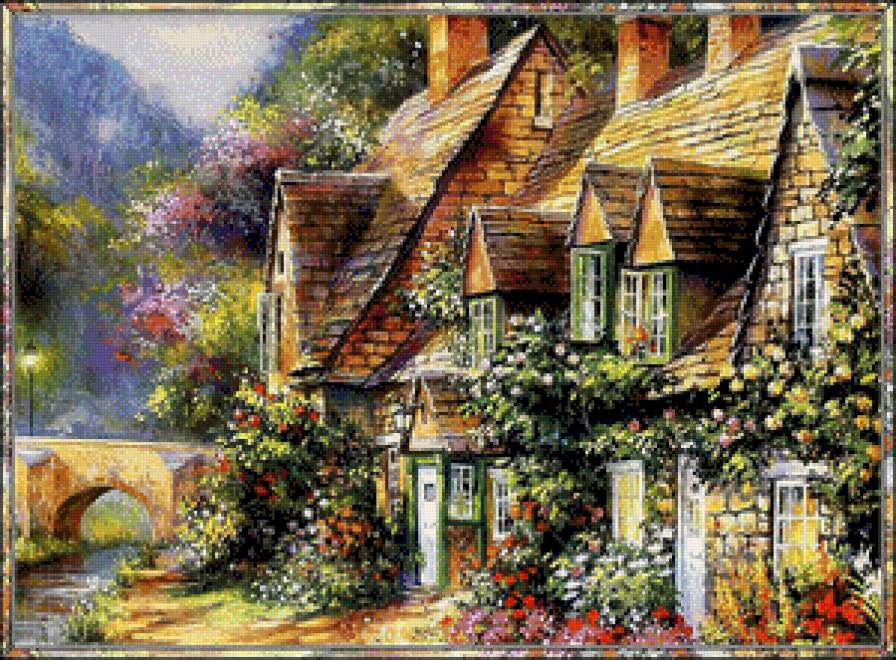 домик 2 - картина - предпросмотр