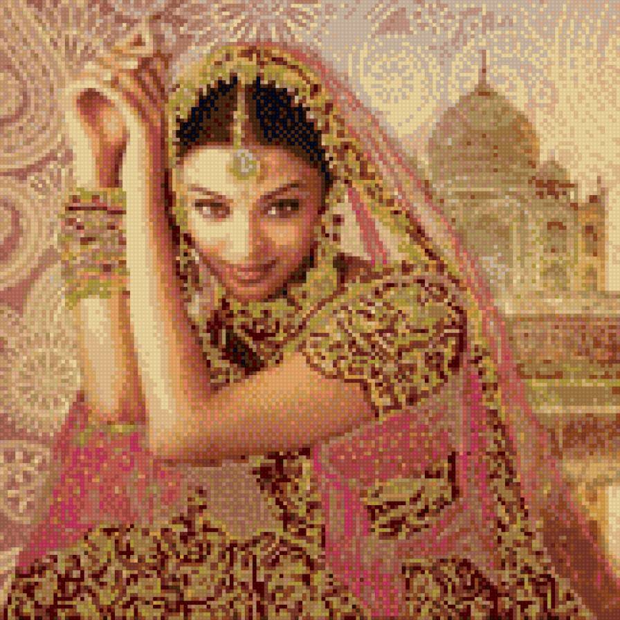 Цветок Индии - предпросмотр