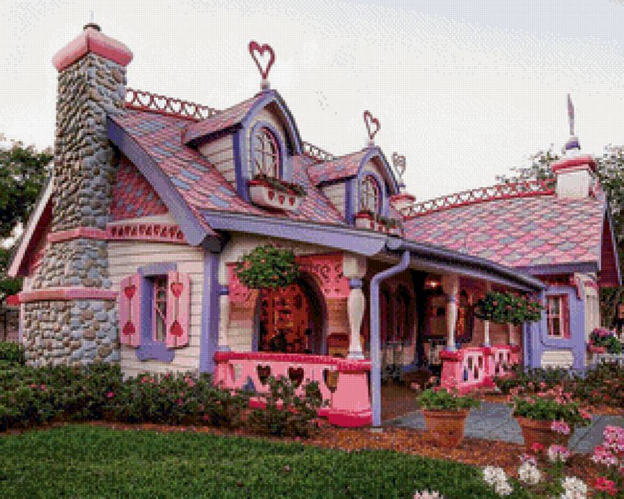 Сказочный дом - дом, красота, жилье, сказка - предпросмотр