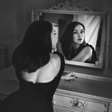 Схема вышивки «Отражение»