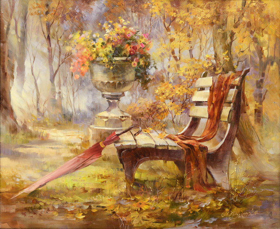 Романтика осени - осень, пейзаж - оригинал