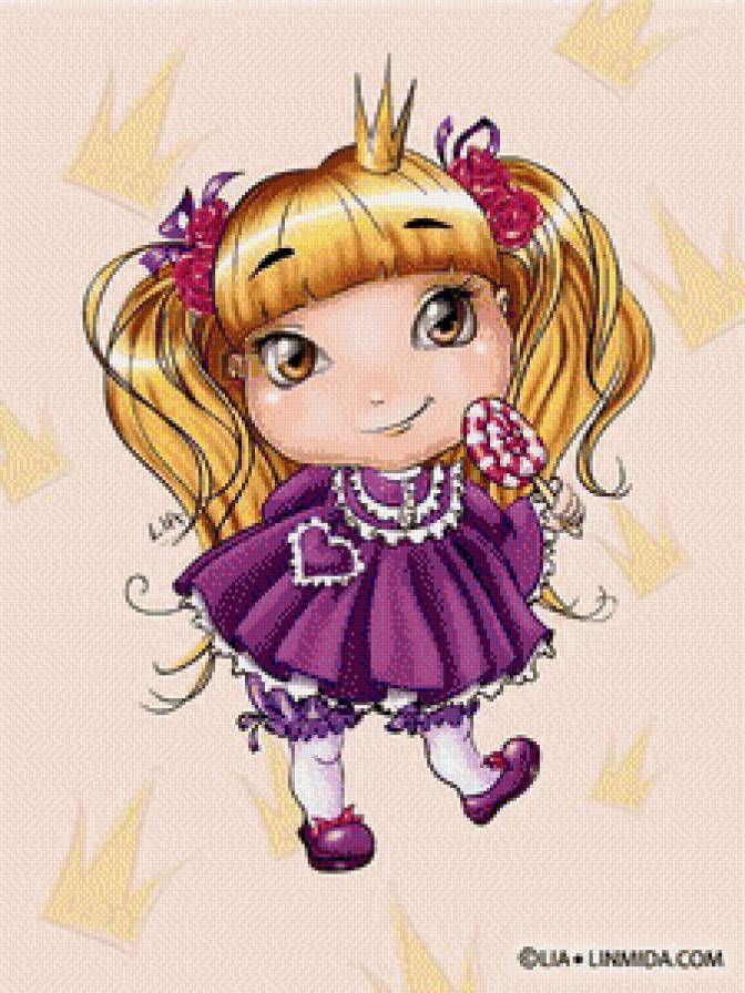 принцесска - сказка, принцесса, детское, корона - предпросмотр