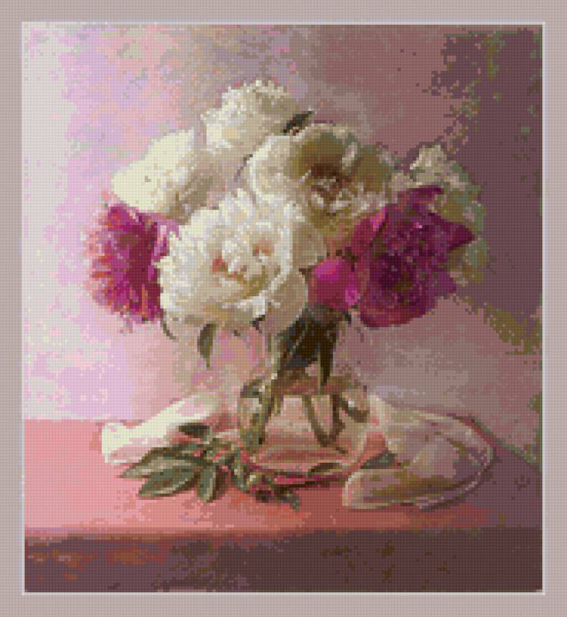 пионы 2 - цветы - предпросмотр