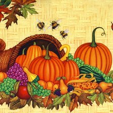 Схема вышивки «Дары Осени»