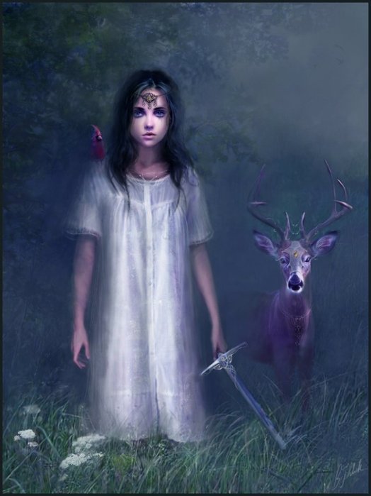 №666830 - фентези, девушка - оригинал