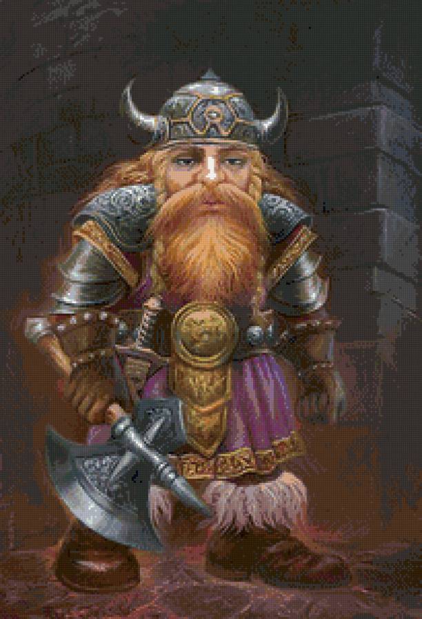 Фэнтези Гном - предпросмотр