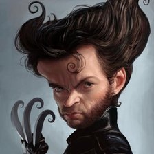 Схема вышивки «Росомаха:)»