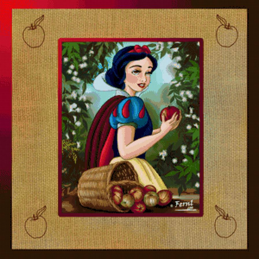 Dysney Белоснежка - предпросмотр