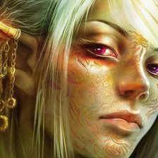 Схема вышивки «эльф»