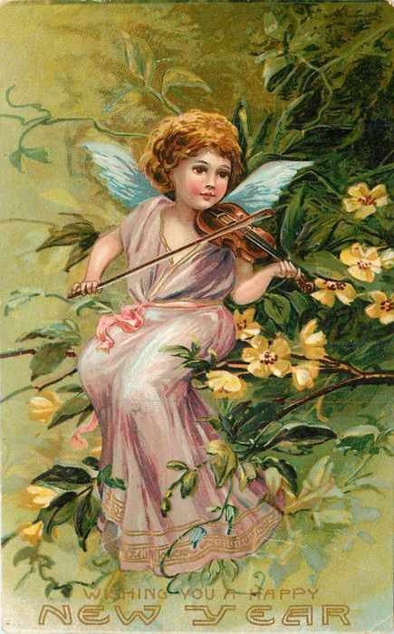 серия "ангелы" - ангелы.музыка.скрипка - оригинал