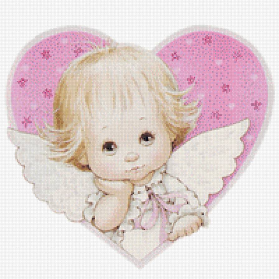 малыш и сердце - сердце, ребенок, малыш - предпросмотр