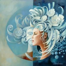 Схема вышивки «серия ,,женщины"»