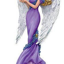 Схема вышивки «ангел»