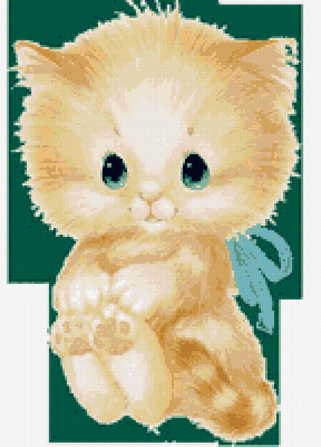 котенок - детские - предпросмотр