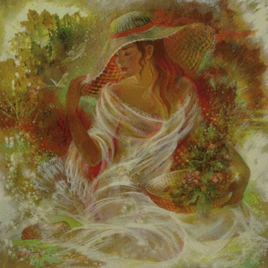 картина - красота.фентези, девушка - предпросмотр