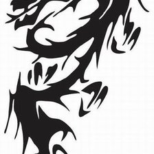 Оригинал схемы вышивки «дракон» (№668702)