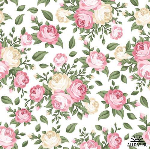 Цветы - подушка - оригинал